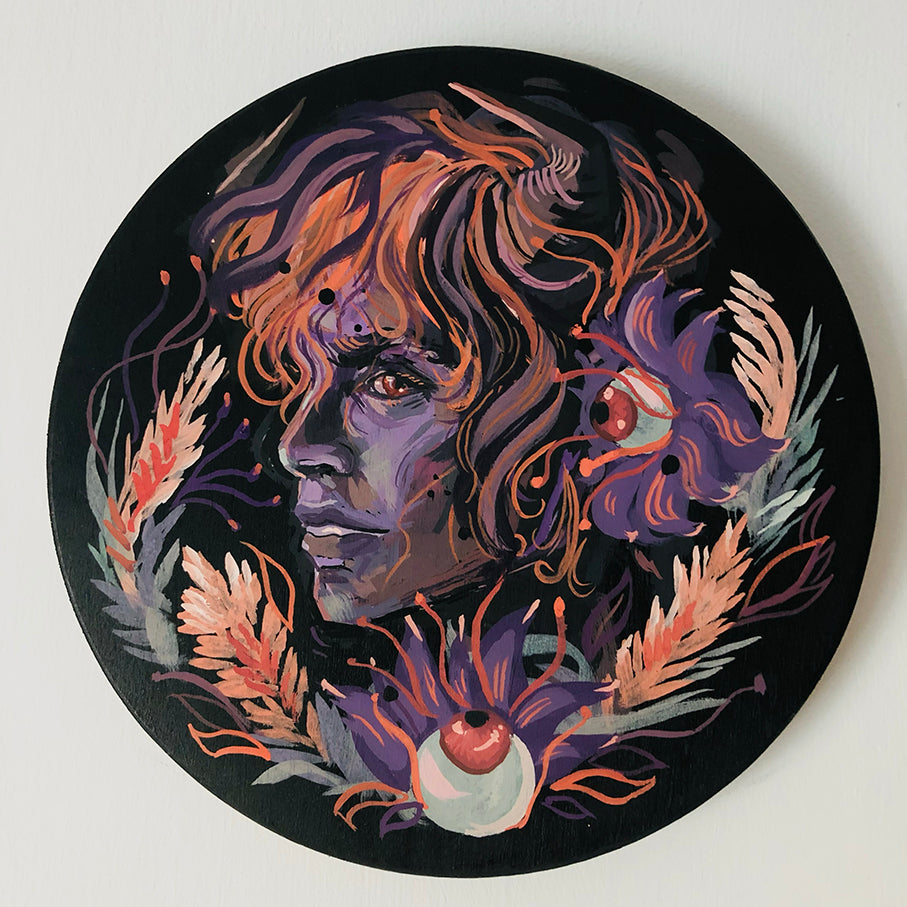 'Erevan' Round Painting