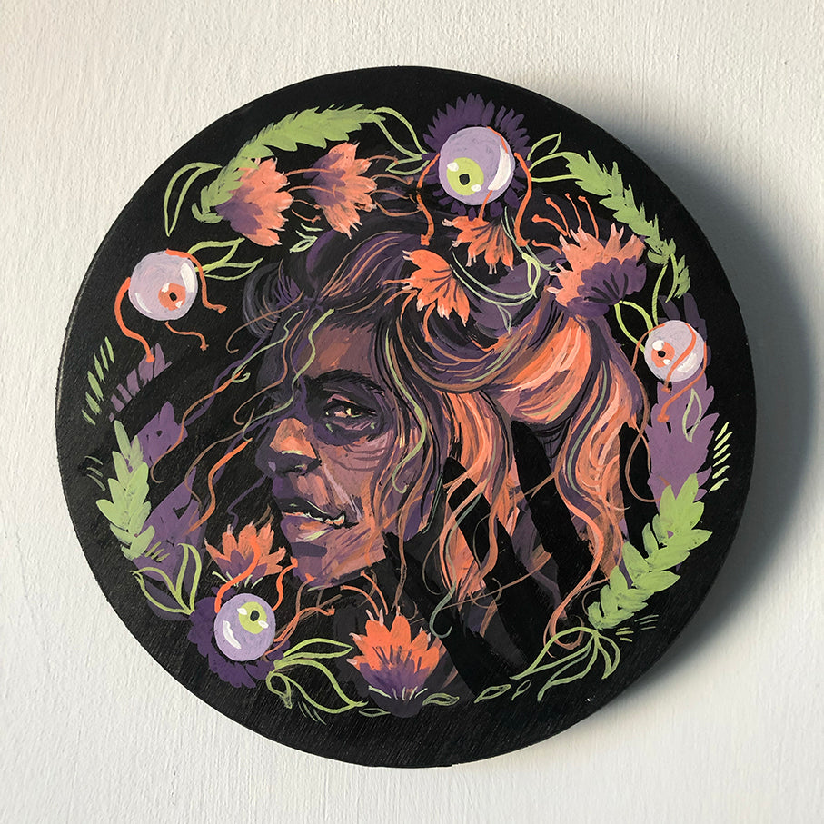 'Magnus' Round Painting