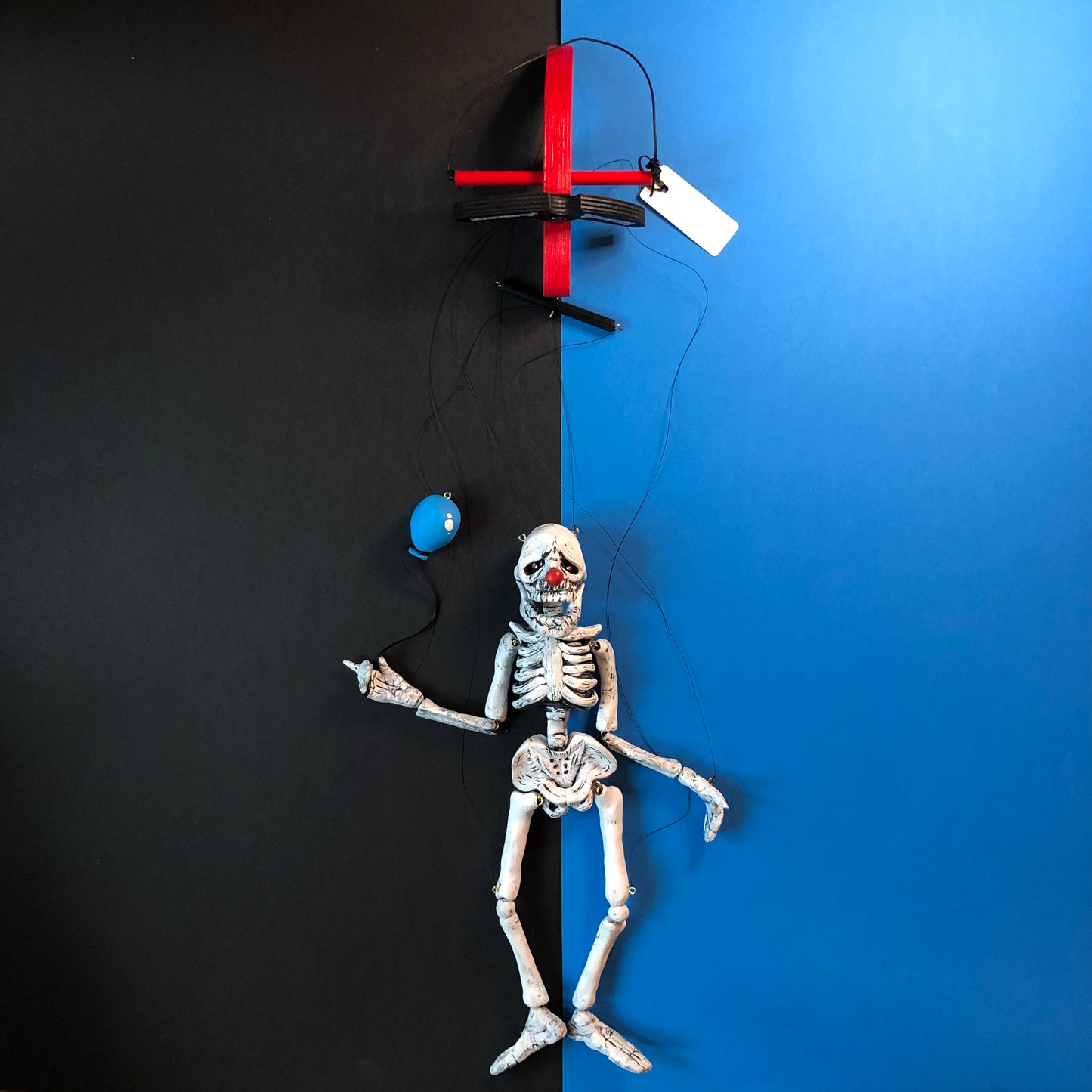 Skeleton Clown Marionette